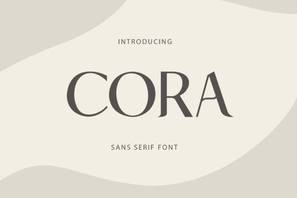 Cora: The Elegant Serif for Distinctive Design
