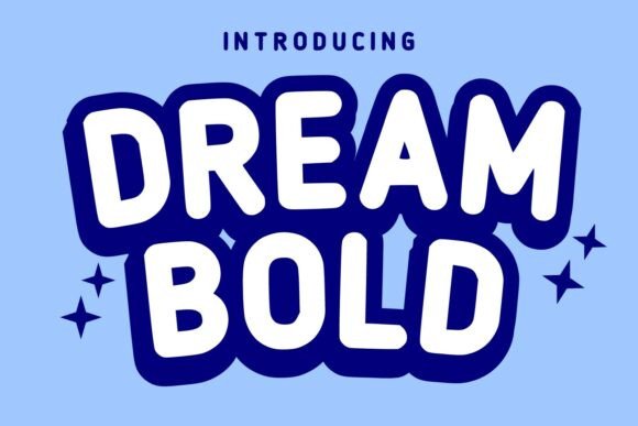 Dream Bold: The Playful Bubble Font for Impactful Designs