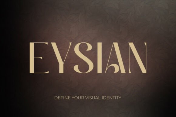 Eysian: A Serif Font for Sharp, Modern Branding