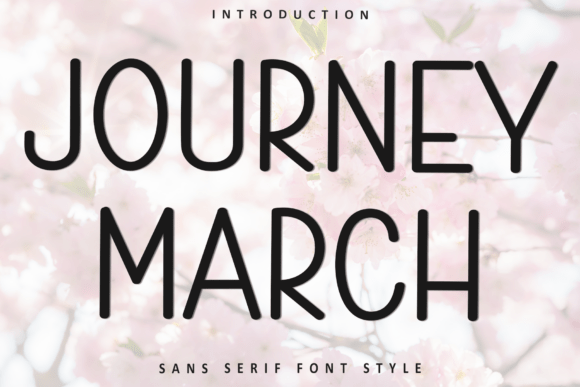 Journey March: The Sans Serif Font for Modern Sophistication