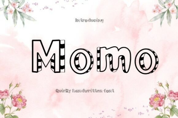 Meet MOMO: The Audaciously Bold Handwritten Font
