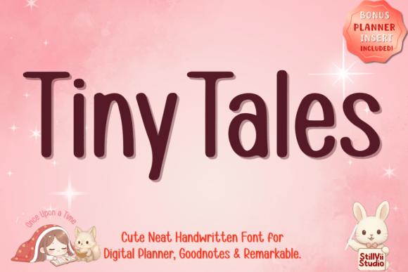 Meet Tiny Tales: Your New Favorite Handwriting Font