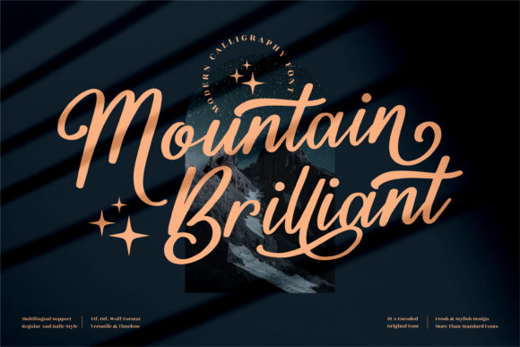 Mountain Brilliant: A Typeface for Projects That Need Heart