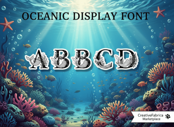 Oceanic Display Font: Your Gateway to Underwater Typography