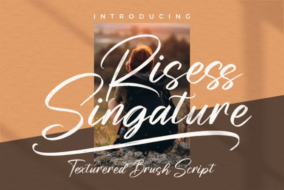 Risess Singature: A Brushed Script for Timeless Elegance