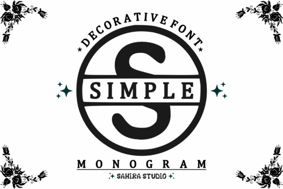 Simple Monogram: A Design Asset for Elegant Initials
