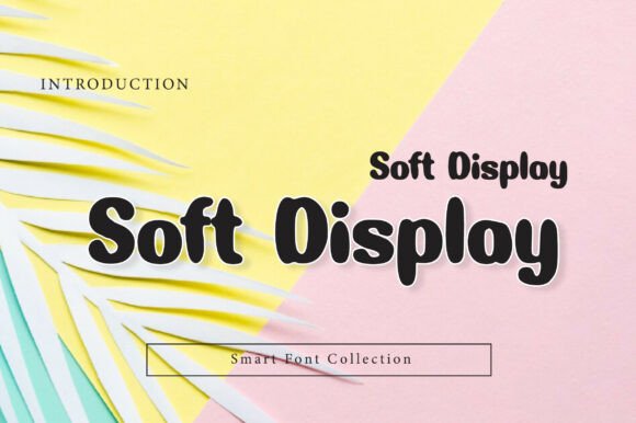 Soft Display: The Warm, Friendly Typeface for Modern Brands