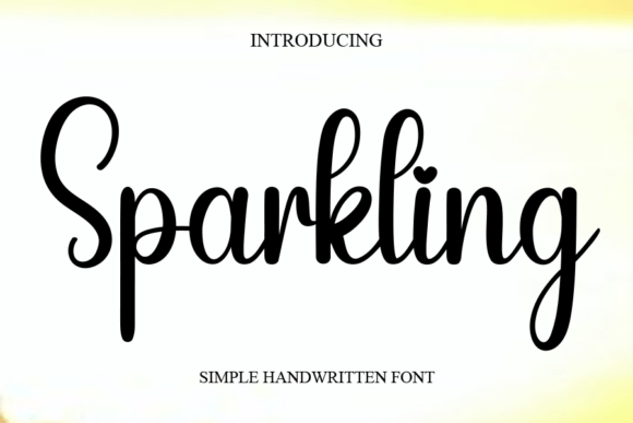 Sparkling: The Handwritten Font That Feels Like a Friend